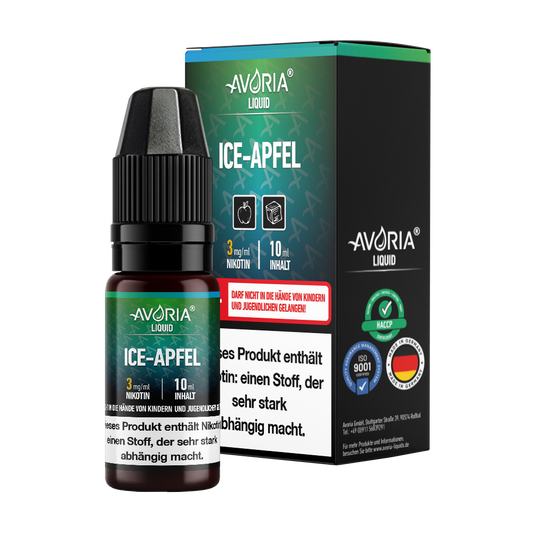 Avoria -  E-Zigaretten Liquid - Ice Apfel