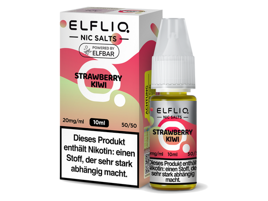 ELFLIQ - Strawberry Kiwi - Nikotinsalz Liquid