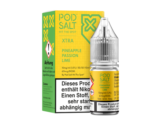 Pod Salt X - Nikotinsalz Liquid  - Pineapple Passion Lime