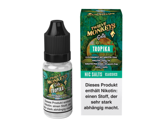 Twelve Monkeys - Tropika - Nikotinsalz Liquid 20 mg/ml
