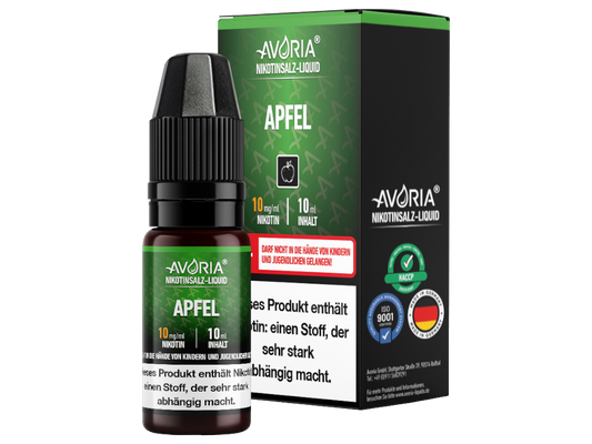 Avoria - Nikotinsalz Liquid - Apfel