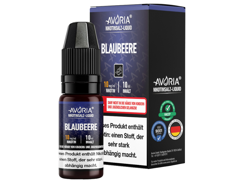Avoria - Nikotinsalz Liquid - Apfel