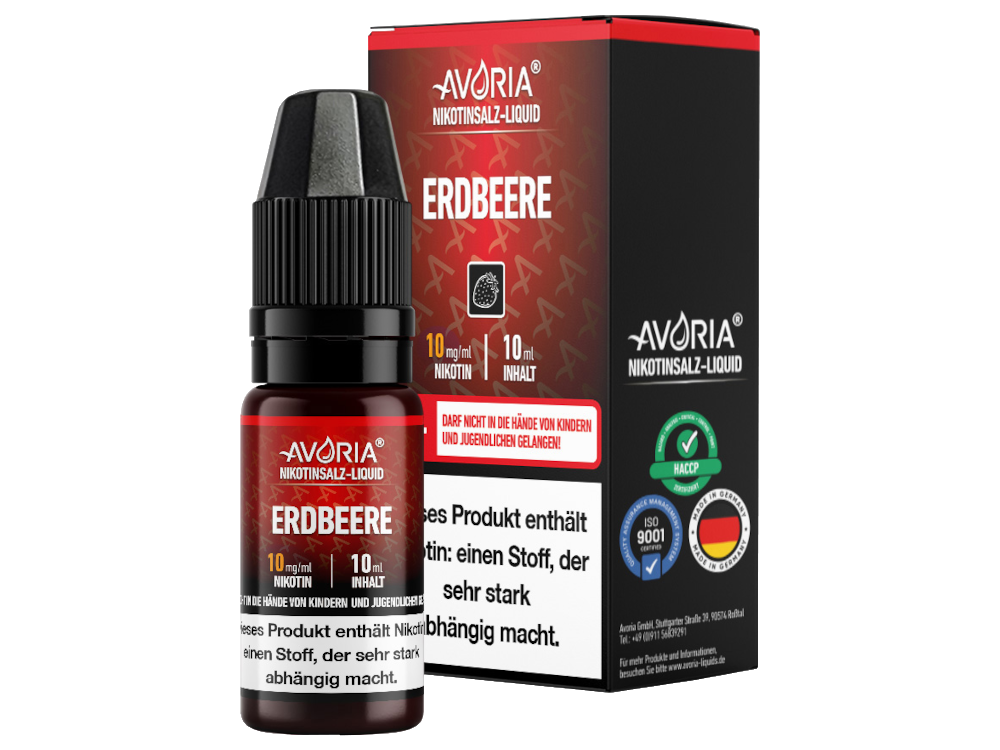 Avoria - Nikotinsalz Liquid - Apfel