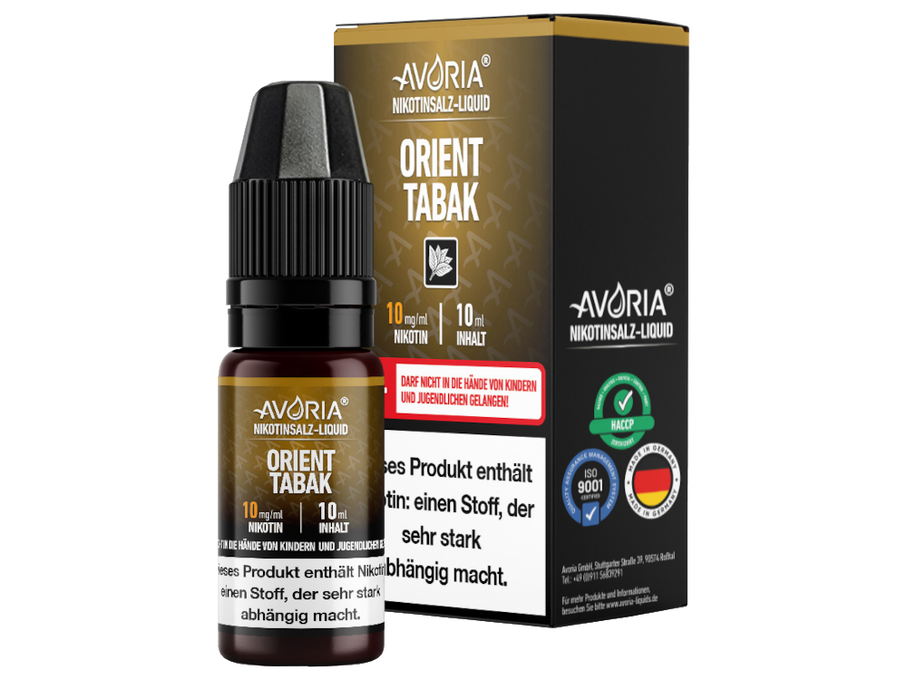 Avoria - Nikotinsalz Liquid - Apfel