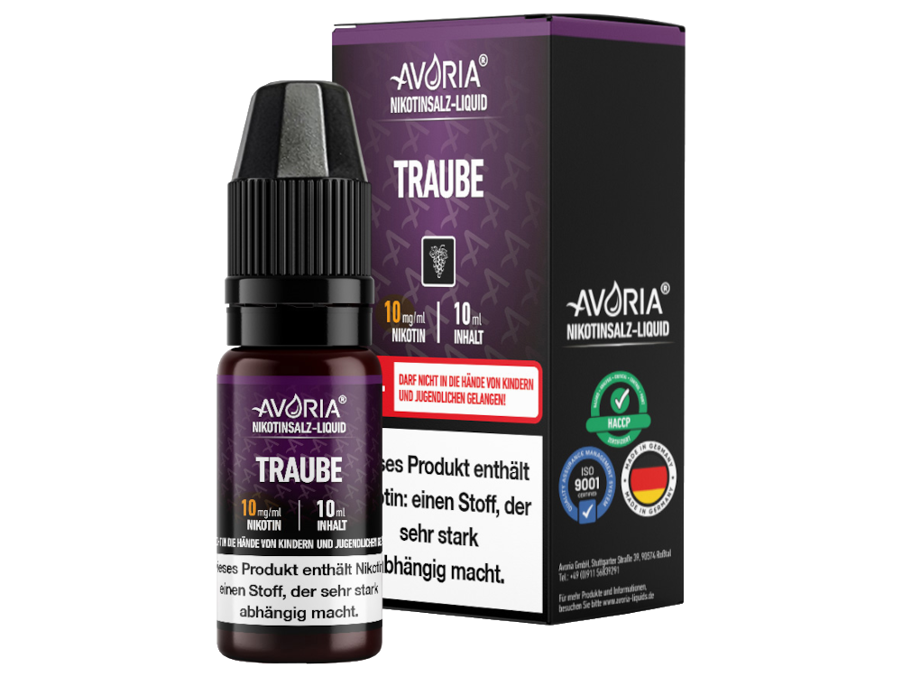 Avoria - Nikotinsalz Liquid - Apfel