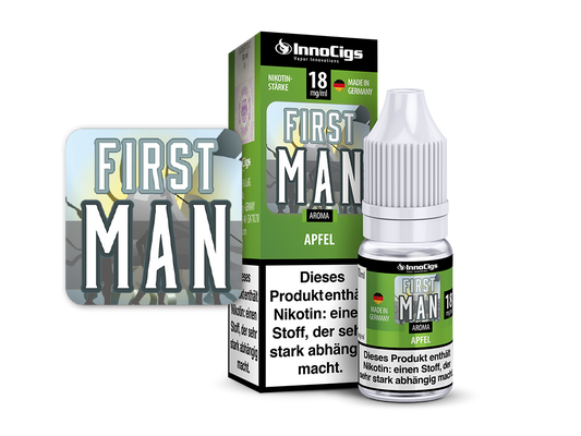 First Man Apfel - InnoCigs Liquid für E-Zigaretten