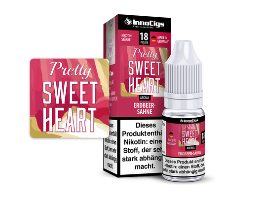Pretty Sweetheart Sahne-Erdbeer - Innocigs Liquid für E-Zigaretten
