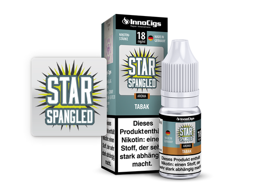 InnoCigs - Star Spangled Tabak - Liquid für E-Zigaretten