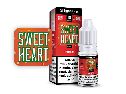 InnoCigs - Sweetheart Erdbeer - Liquid für E-Zigaretten