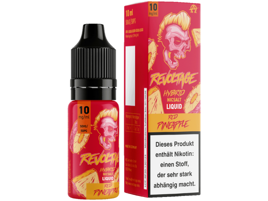 Revoltage - Tobacco Gold - Hybrid Nikotinsalz Liquid - Red Pineapple - 10mg/ml - 20mg/ml