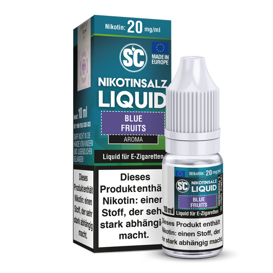 SC - Blue Fruits - E-Zigaretten Nikotinsalz Liquid