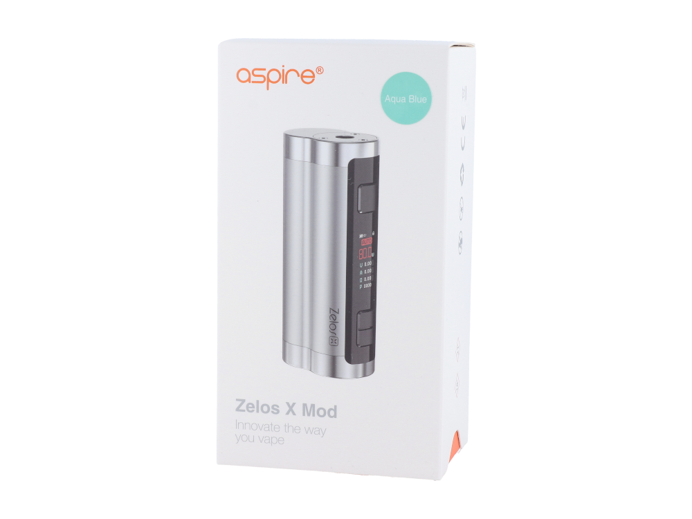 Anwendungsbeispiel des Zelos X 80 Watt Akkuträgers von Aspire im Handbetrieb, angeboten von RavenSmoke DE.