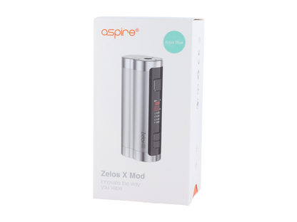 Zelos X Akkuträger von Aspire, der perfekte Begleiter für Dampfer, präsentiert von RavenSmoke DE.