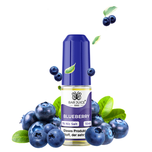 "Blueberry - Bar Juice 5000 Nikotinsalz" 10mg