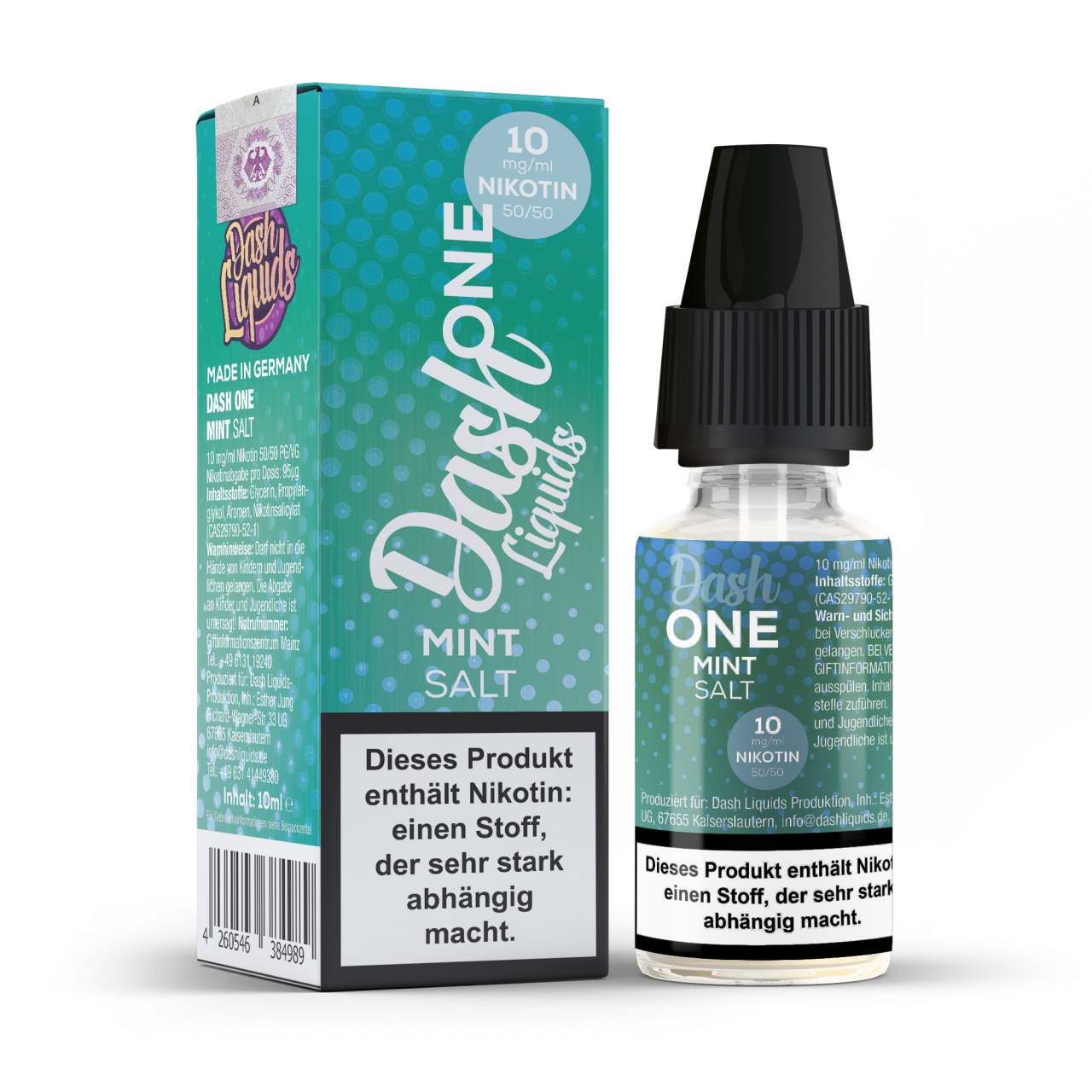 Mint - Dash One Nikotinsaltz 20mg