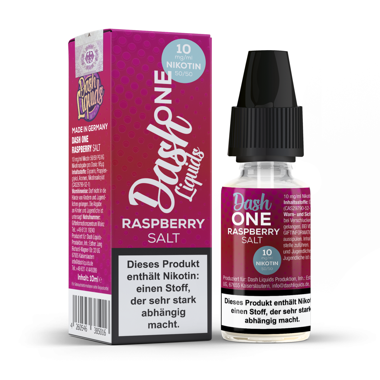 Raspberry - Dash One Nikotinsaltz 20mg