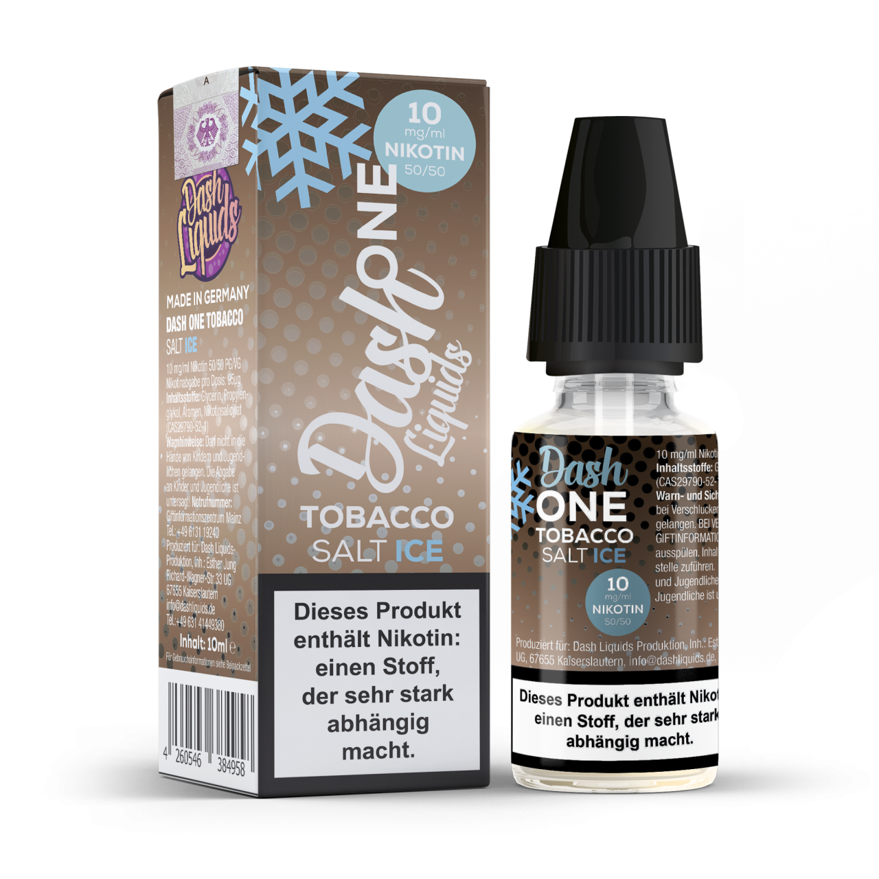 Tobacco Ice - Dash One Nikotinsaltz 20mg