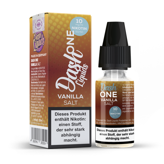 Vanilla - Dash One Nikotinsaltz 10mg
