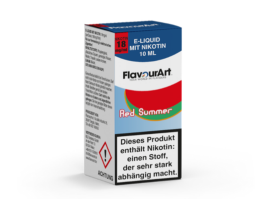 FlavourArt - E-Zigaretten Liquid - Red Summer