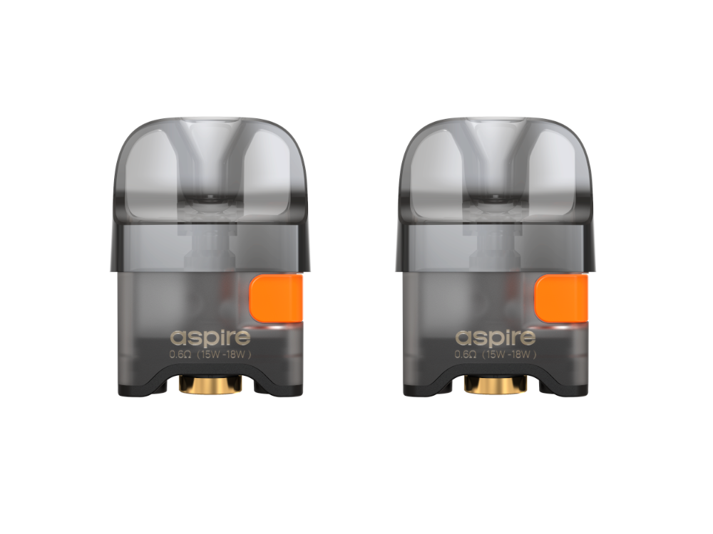 Flexus Pro Cartridge - 2 Stück, 3,0 ml, 0,6/1,0 Ohm, einfaches Side-Filling-System, kompatibel mit Flexus Pro E-Zigarette.