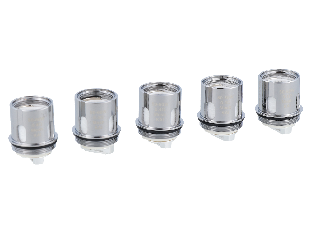 GeekVape Supermesh X2 0,4 Ohm Heads - Hochwertige Verdampferköpfe für E-Zigaretten mit Widerstand von 0.4 Ohm, geeignet für Lungeninhalation.