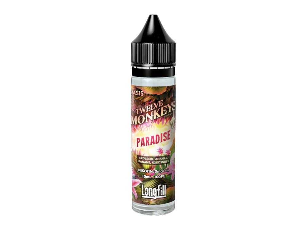 Twelve Monkeys - Longfills 10ml - Paradise