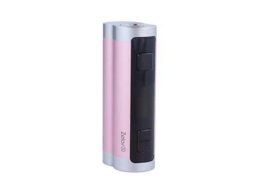 Nahaufnahme des Zelos X 80 Watt Akkuträgers von Aspire mit großem Farbdisplay, erhältlich bei RavenSmoke DE.