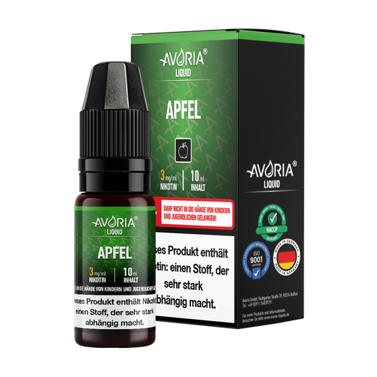 Avoria -  E-Zigaretten Liquid - Apfel