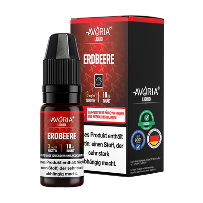 Avoria - E-Zigaretten Liquid - Erdbeere