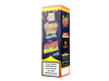 Detailaufnahme des Bad Candy Liquids Juicd Nikotinsalzes in der Geschmacksrichtung Orange Vanilla - 10ml, die die frischen Zutaten und eine ansprechende Flasche zeigt.