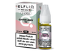 Verpackung des ELFLIQ Cotton Candy Ice Liquids in 10ml Flasche, erfrischend und fruchtig, erhältlich mit verschiedenen Nikotinstärken.
