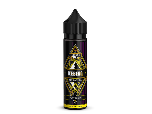 Flavorist Aroma IceBerg Maracuja - E-Zigaretten Aroma mit kühlem Maracuja Geschmack in 10 ml Flasche