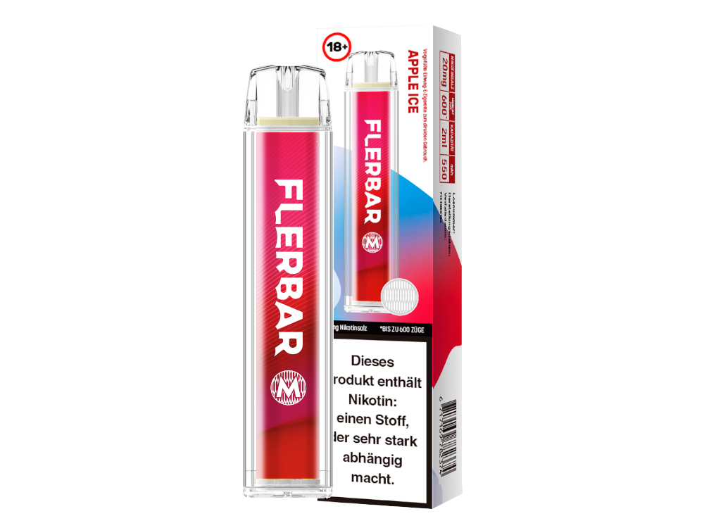 Flerbar - M Einweg E-Zigarette, ideal für Nutzer, die ein unkompliziertes Dampferlebnis suchen.