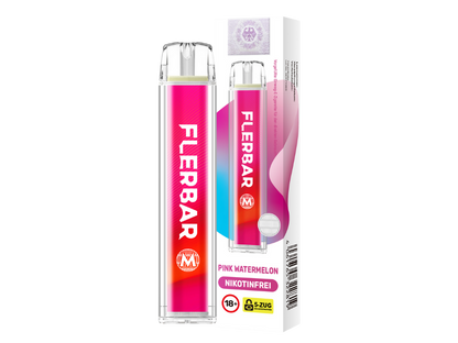 Innenansicht des Flerbar M Pods mit 2 ml Liquid, zeigt die einfache Handhabung der Einweg E-Zigarette.