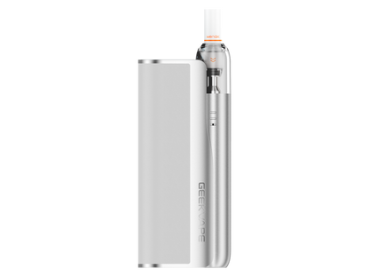 Nahaufnahme der Wenax M Powerbank im GeekVape - Wenax M Starter Set, abgebildet mit einem modernen Design und LED-Indikator.