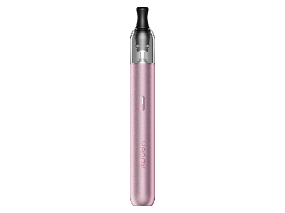 Detailansicht des GeekVape Wenax M2 mit 0,8 Ohm Coil, elegante Form und farbenfrohes Design für modernes Dampfen
