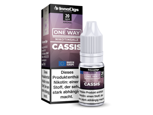 InnoCigs - One Way - Cassis - Nikotinsalz Liquid