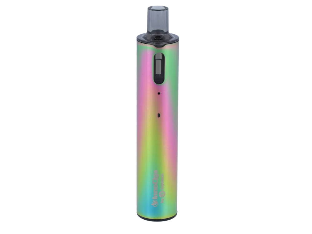 InnoCigs - eGo POD E-Zigaretten Set mit 1000mAh Akku und 2ml Bottom-Filling Tank, präsentiert von RavenSmoke DE, zeigt das elegante Design der E-Zigarette.
