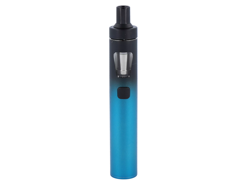 InnoCigs eGo AIO Simple mit Sichtfenster für den 2ml Tank von RavenSmoke DE, um den Liquidstand jederzeit zu überprüfen.