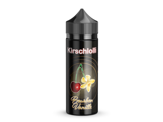 Kirschlolli - Longfills 10ml - Bourbon Vanille, hochkonzentriertes Aroma mit dem Geschmack von Kirschen und Bourbon Vanille, hergestellt von RavenSmoke DE.