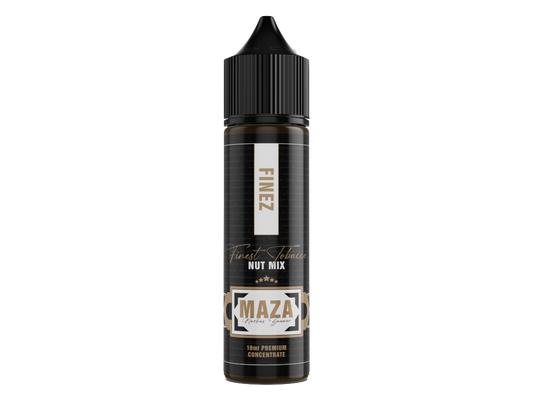 MaZa Finest Tobacco Longfills 10ml Finez Aroma, das exquisite Tabak- und Nussaroma für E-Liquids, ideal für Tabakliebhaber und individuelle Kreationen.