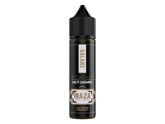 MaZa Finest Tobacco Longfills 10ml Galanz - Hochwertiges Tabak und Karamell Aroma für E-Liquids, ideal für das DIY Dampfen.