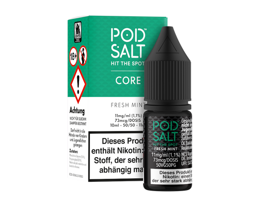 Pod Salt Core - Fresh Mint - Nikotinsalz Liquid