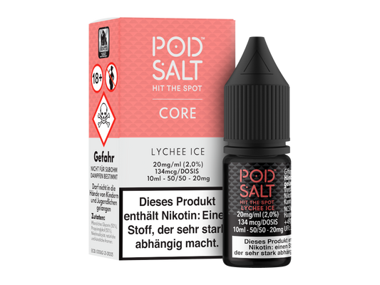 Pod Salt Core - Lychee Ice - Nikotinsalz Liquid