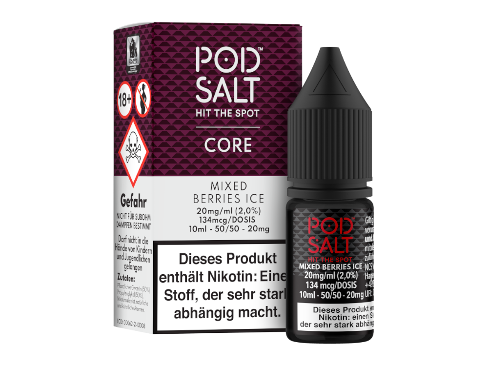 Pod Salt Core - Mixed Berries Ice - Nikotinsalz Liquid