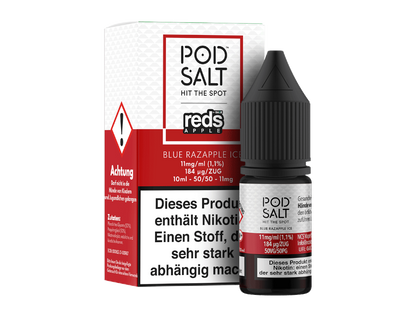 Pod Salt Fusion - Blue Razapple Ice - Nikotinsalz Liquid
