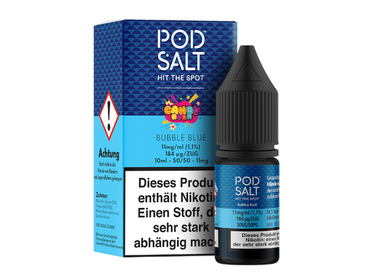 Pod Salt Fusion - Bubble Blue - Nikotinsalz Liquid