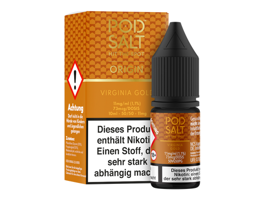 Pod Salt Origin - Virginia Gold - Nikotinsalz Liquid