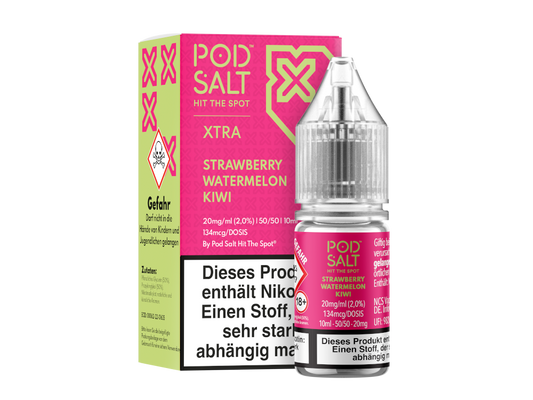 Pod Salt X - Nikotinsalz Liquid  - Strawberry Watermelon Kiwi