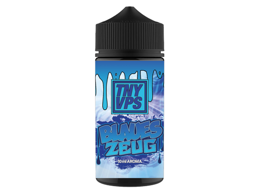TNYVPS Longfills 10ml Blaues Zeug - Intensives Aroma mit Blaubeere und Frische, präsentiert in einer eleganten Flasche, ideal für E-Zigaretten Benutzer.
